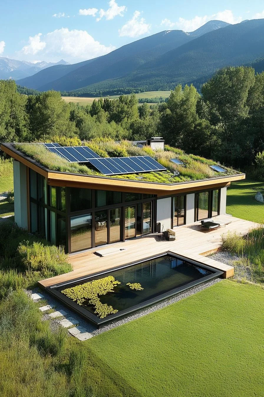 A Home Tucked Into the Natural Landscape