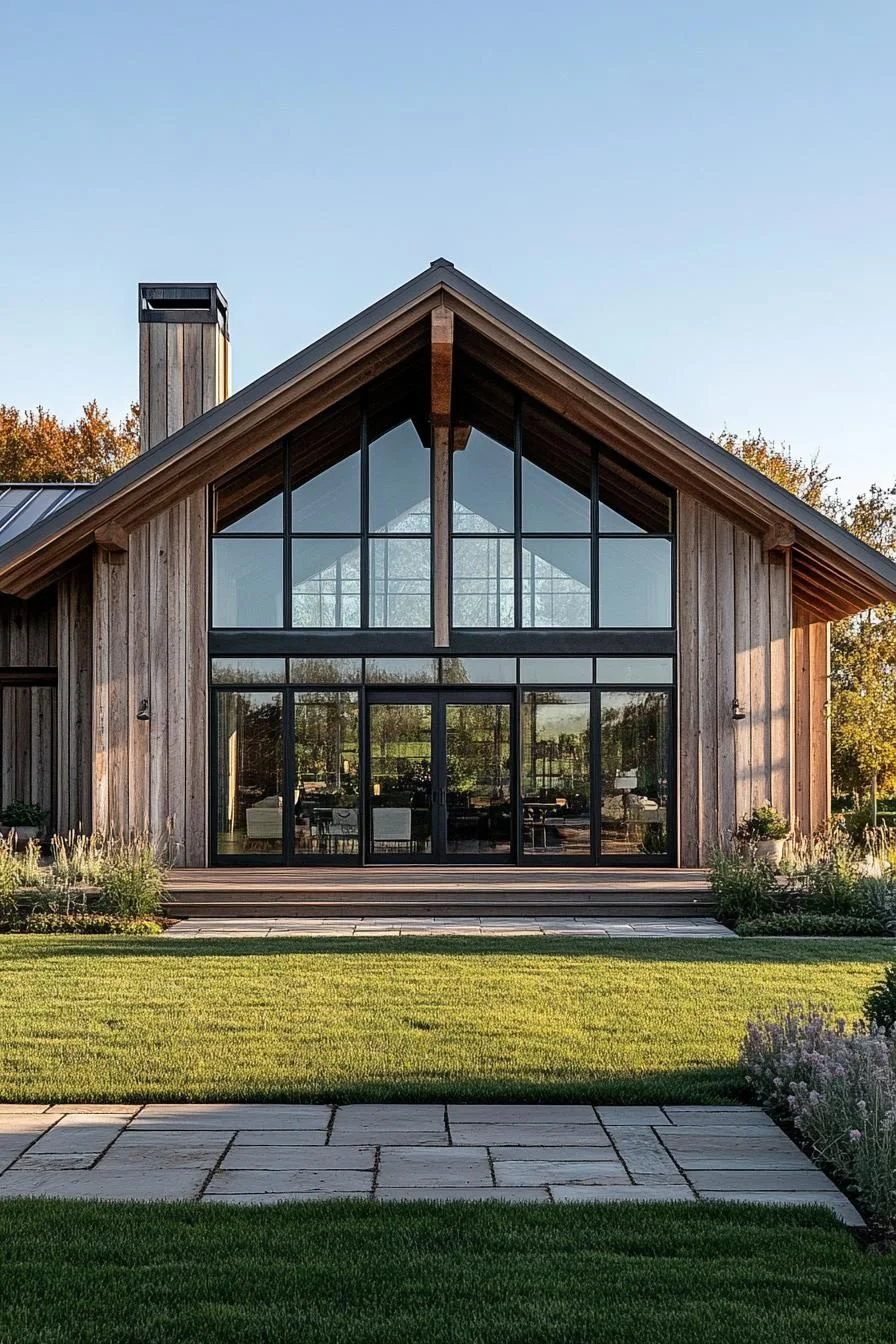 A Glass-Fronted Cabin Full of Character