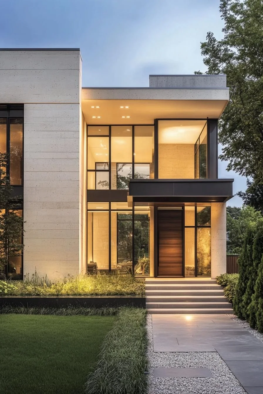 A Glowing Facade With Character