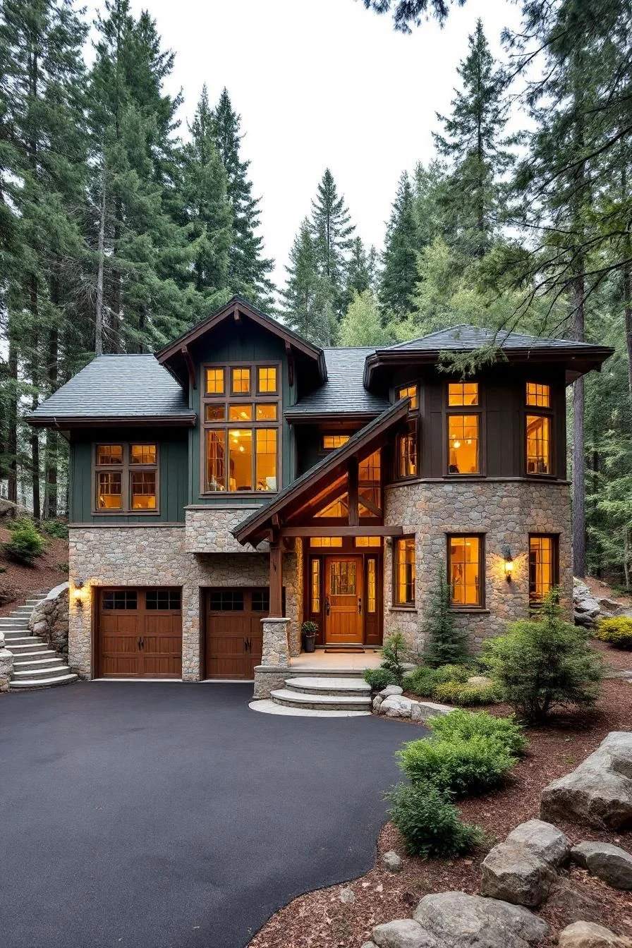 A Stone-Built Mountain Hideaway
