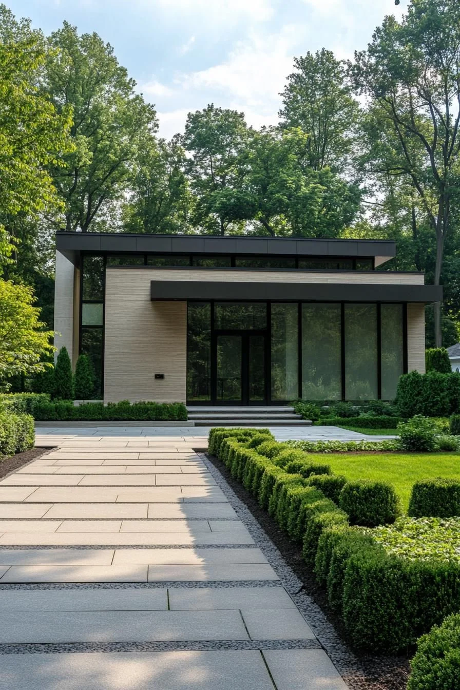 Symmetrical Facade Design Style