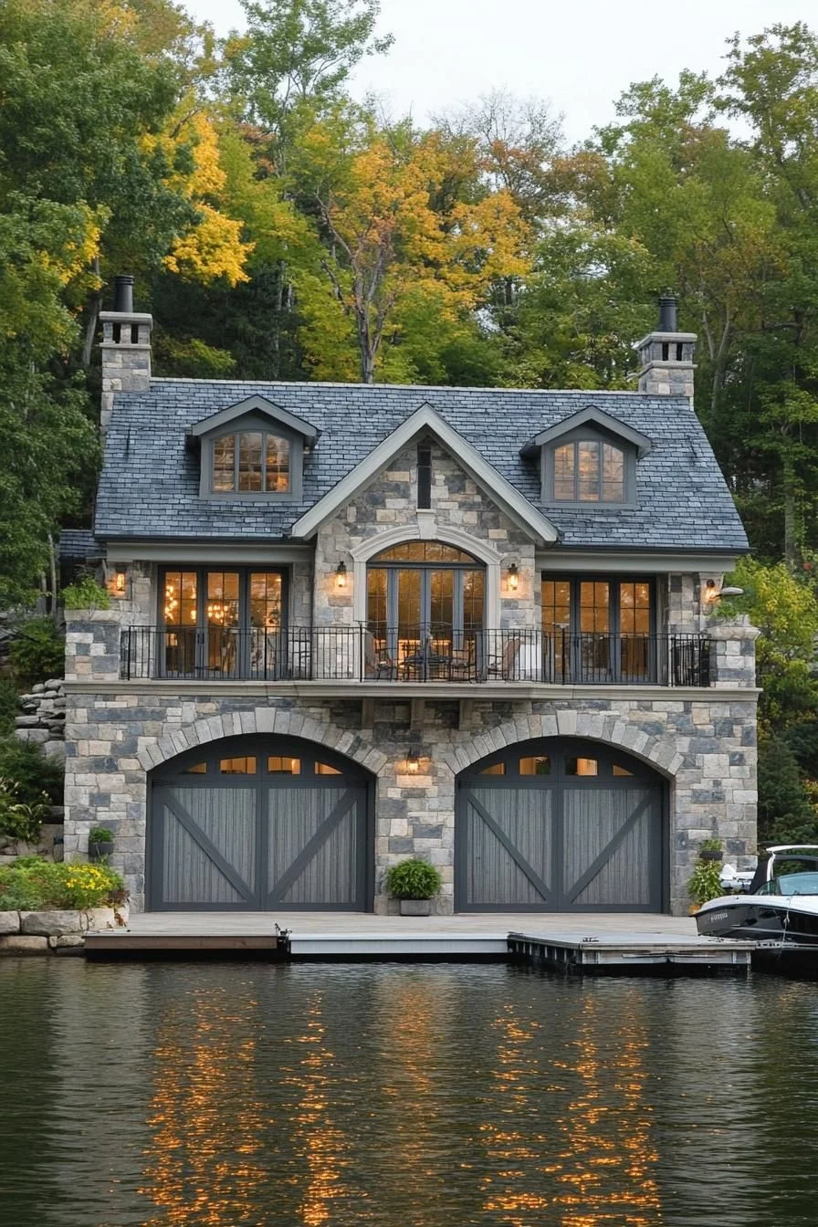 Storybook Stone Cottage on the Water