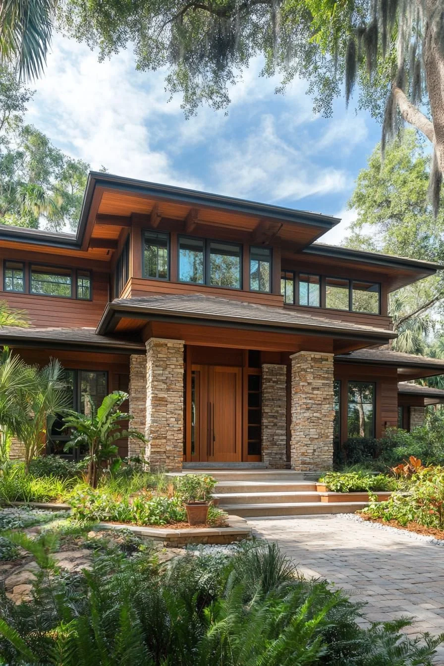 A Leafy Craftsman Architectural Retreat
