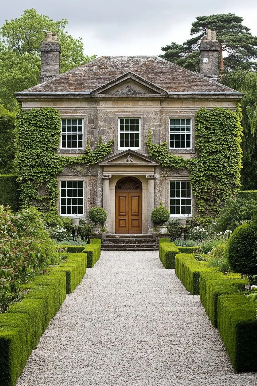 An Elegant Estate Behind a Veil of Green