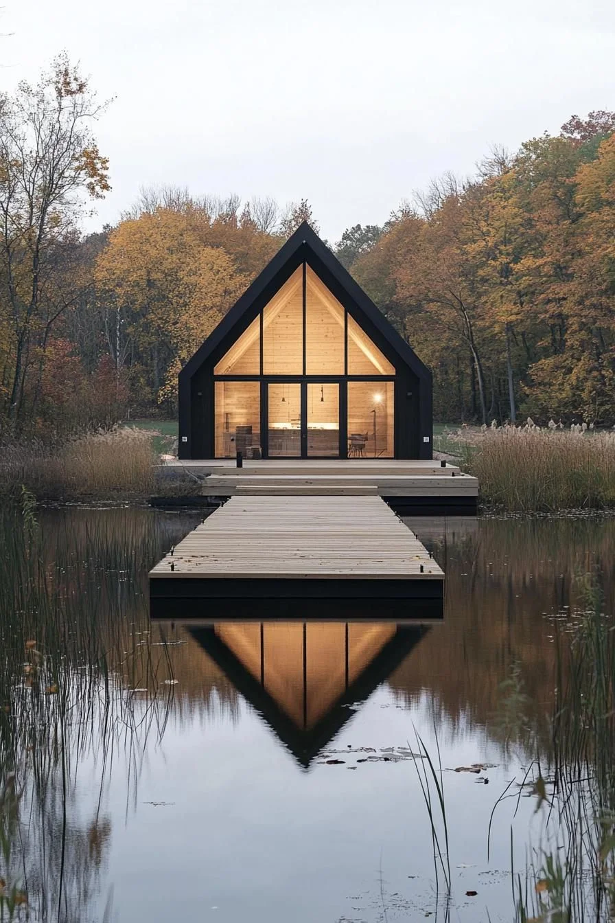 Cozy Reflections on the Water