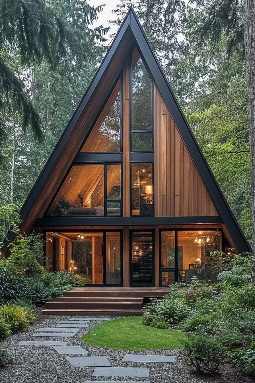 The Forest Fortress: A Triumph of Triangles