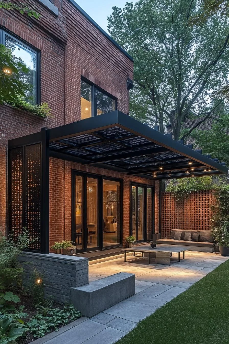 Brick Patio Design Harmony