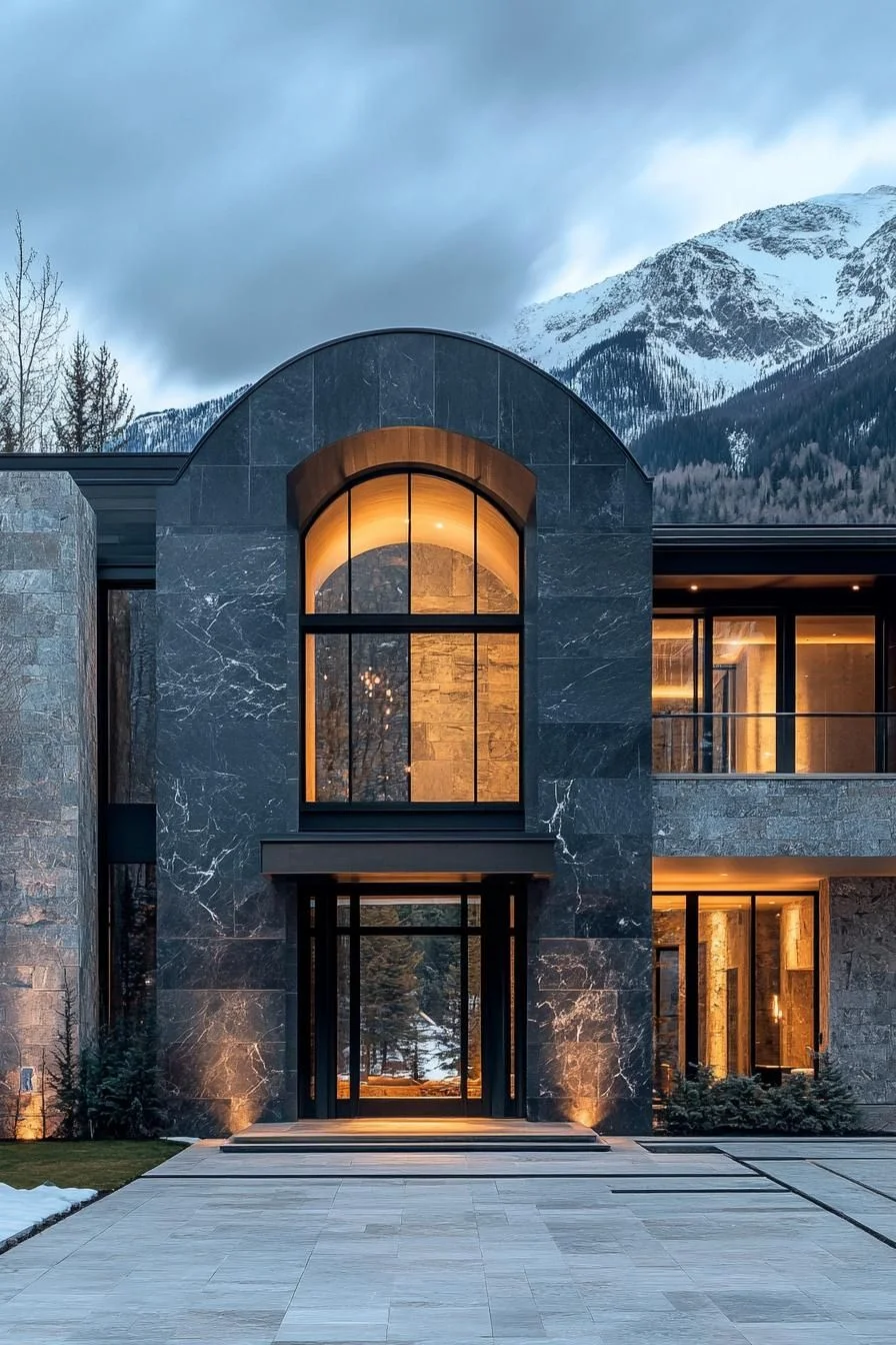 Mountain Backdrop Symmetry Showcase