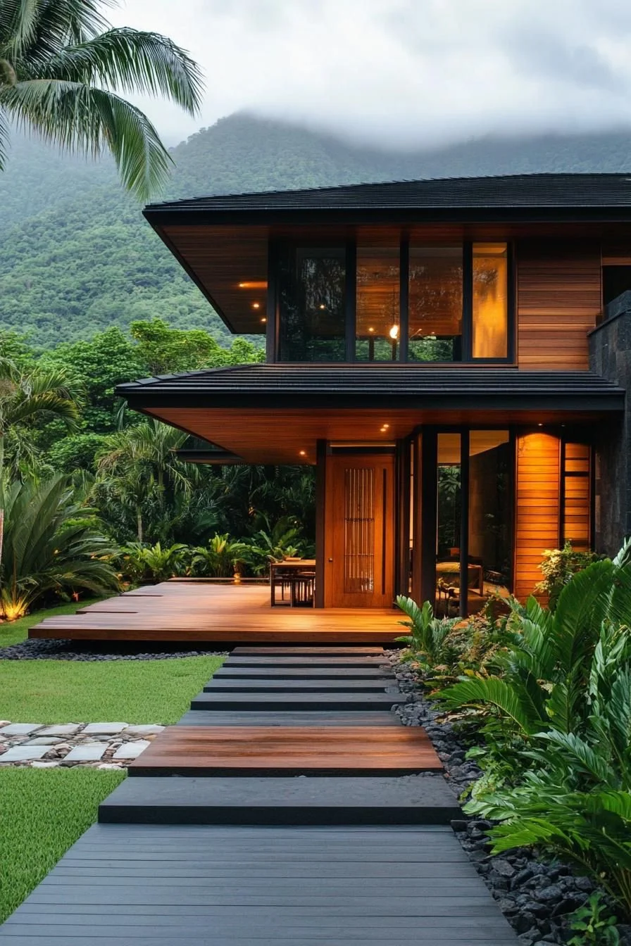 A Tropical Home With Architectural Flair