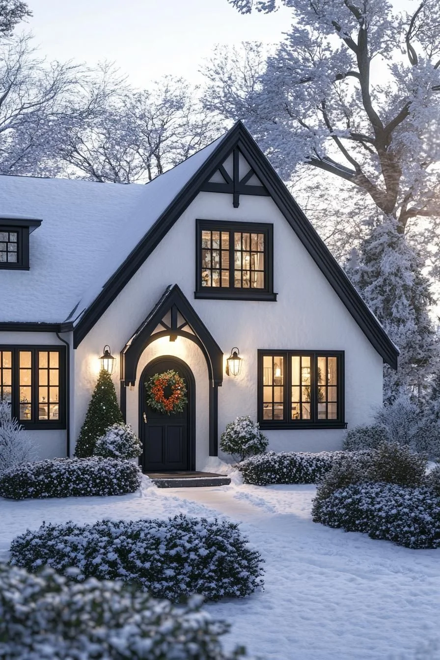 A Snowy Tudor Winter Wonderland