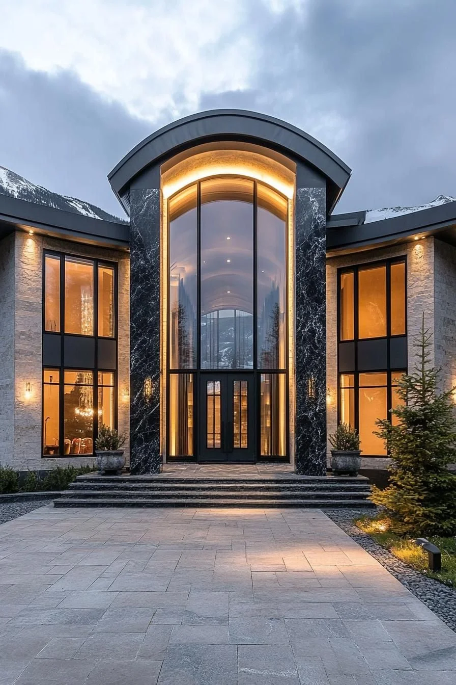 Alpine Grandeur Illuminated Arches