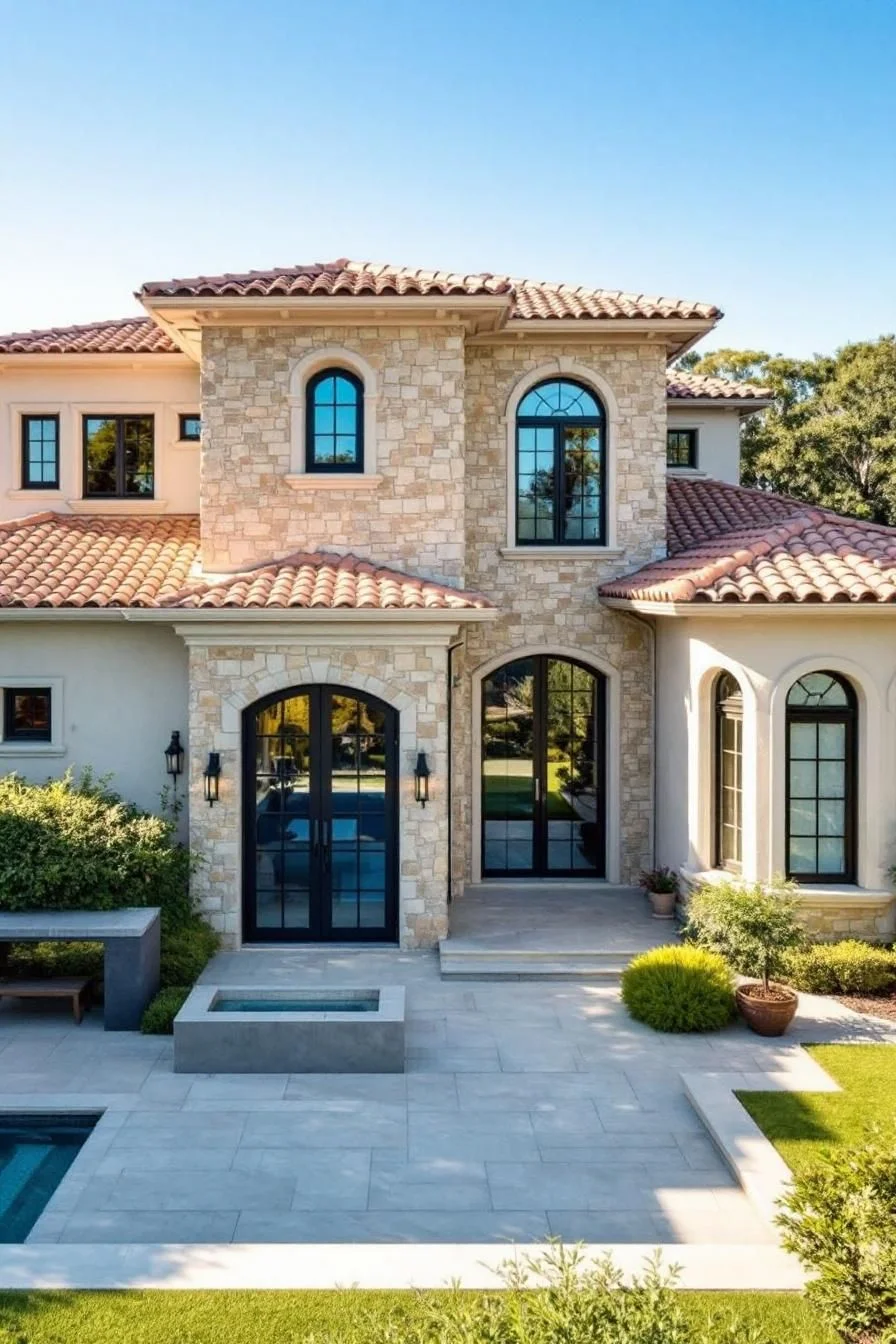 A Rustic Villa Full of Arched Charm
