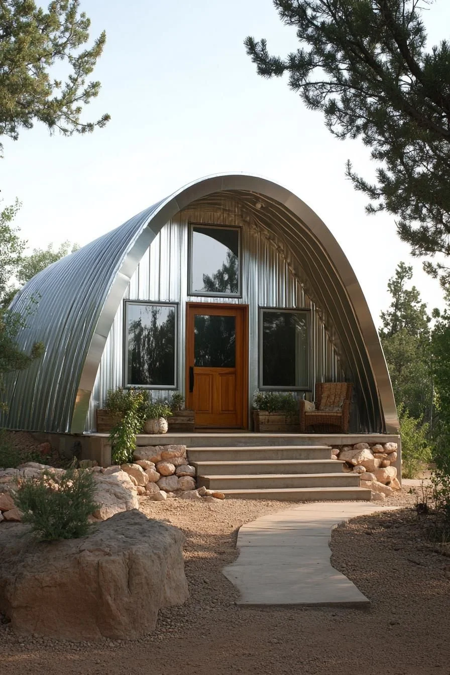 A Quonset Wonder Set in the Wild