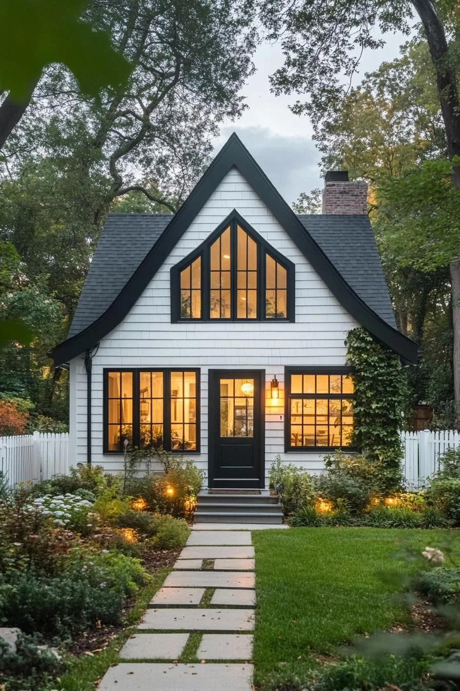 Enchanted Gable-Roofed Cottage
