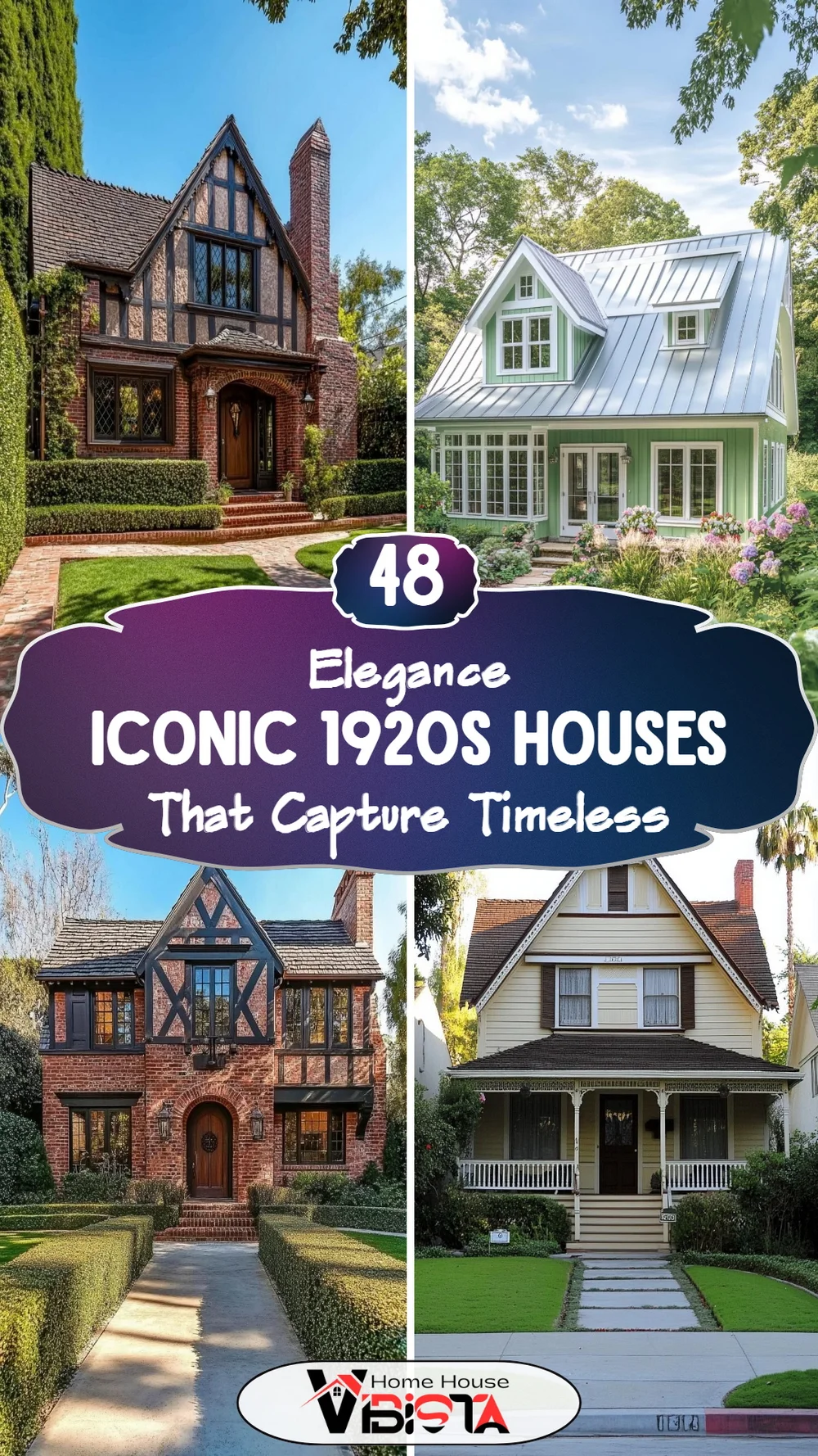 48 Iconic 1920s Houses That Capture Timeless Elegance