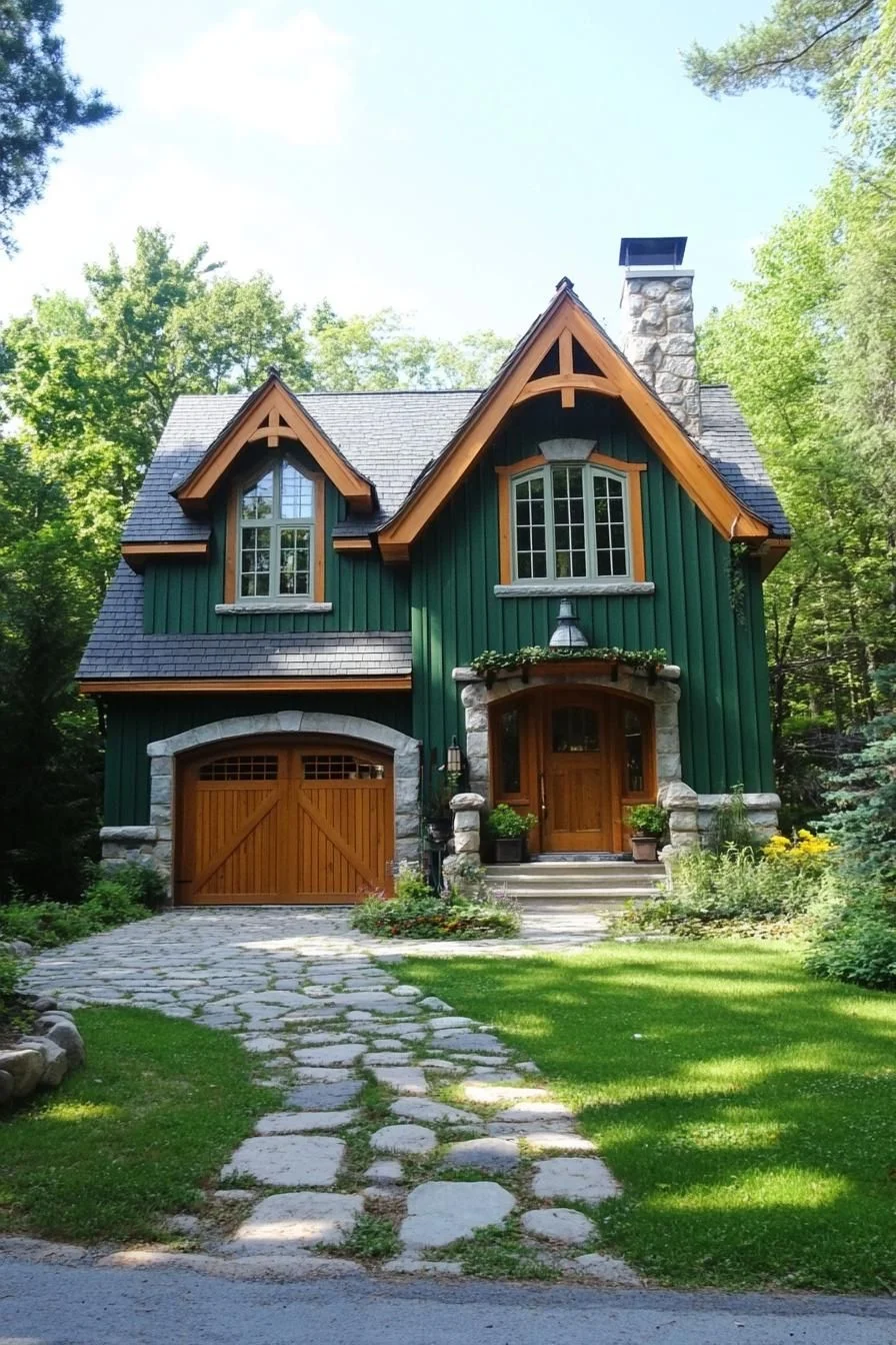 Green-Draped Dream Cottage