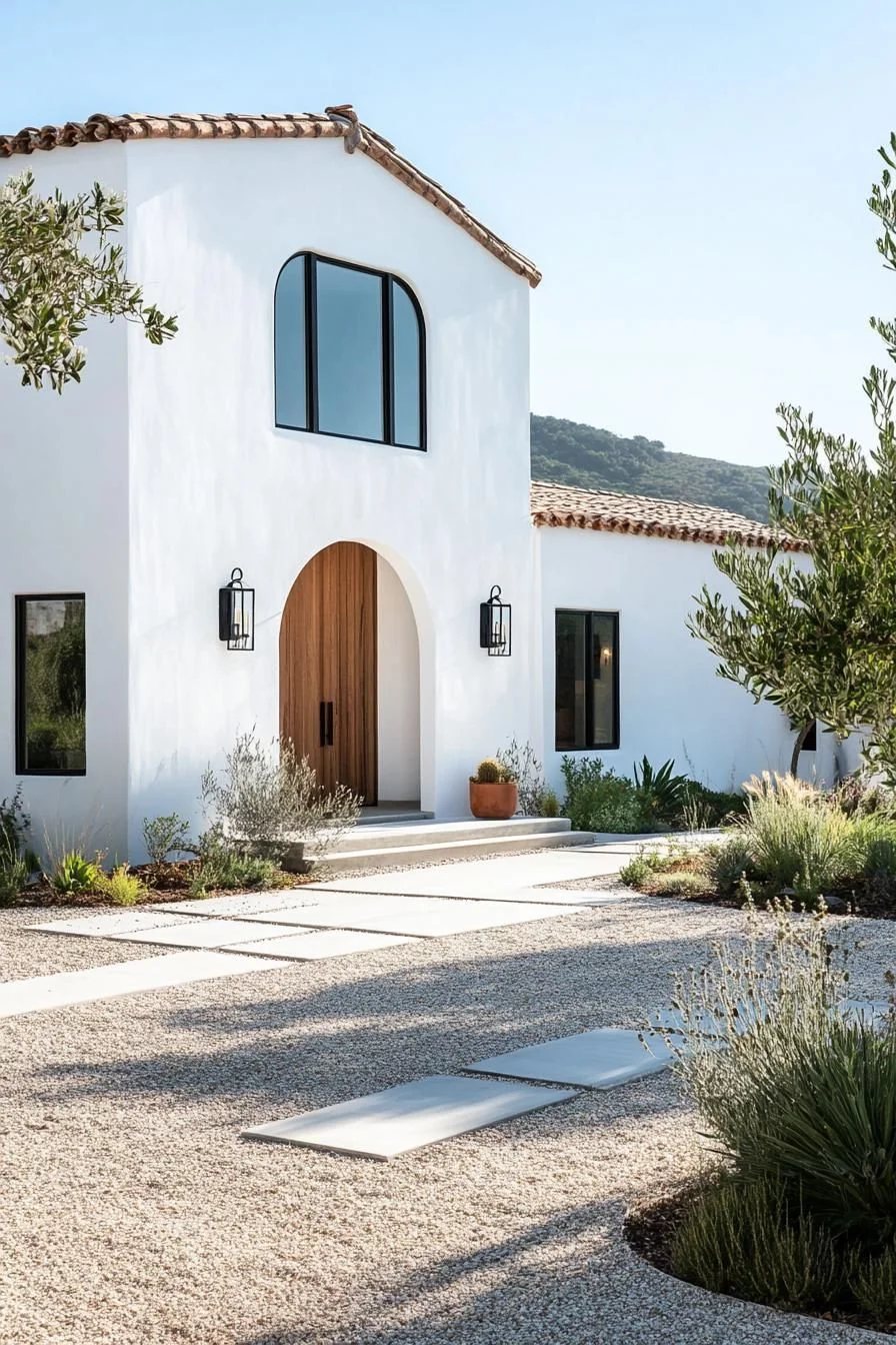 A Modern Spanish Retreat in White