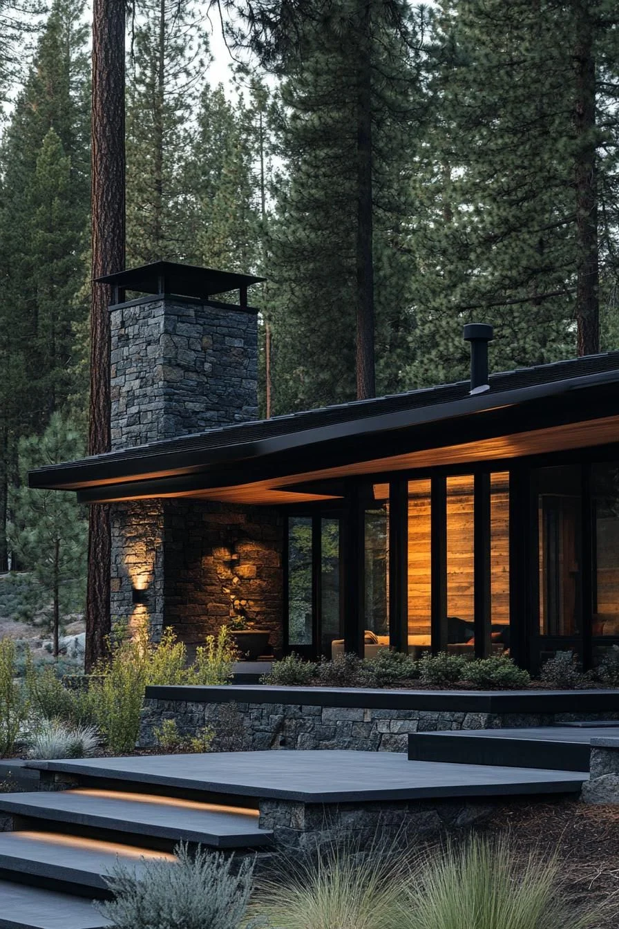 Warm Glow in the Pines