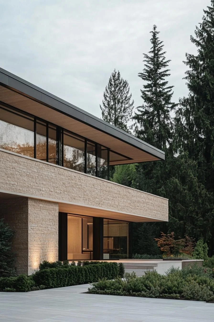 A Sunset-Lit Stone Sanctuary