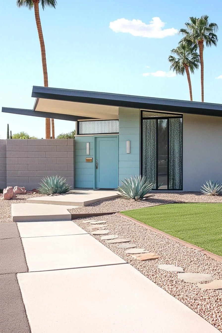 Aqua Archways Shape This Desert Dream Home