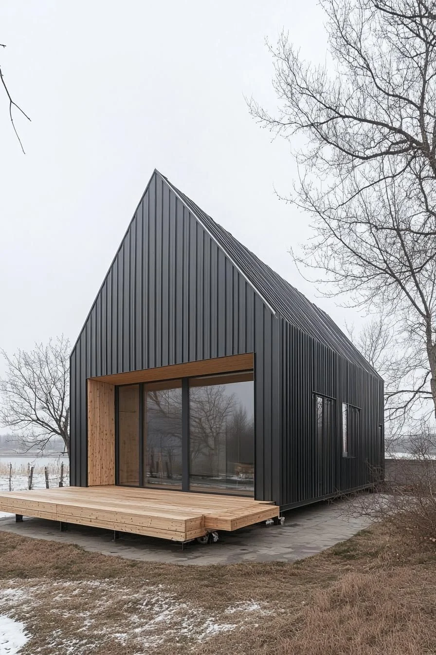 Snug Corrugated Steel Nest