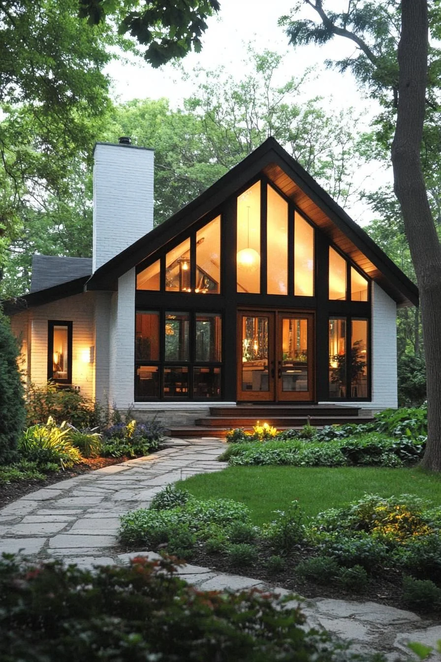 An Eco-Conscious Woodland Bungalow