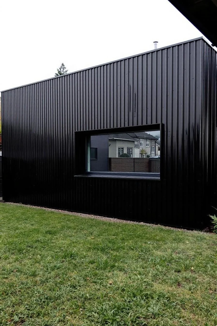 Sleek Modern Facade Shack