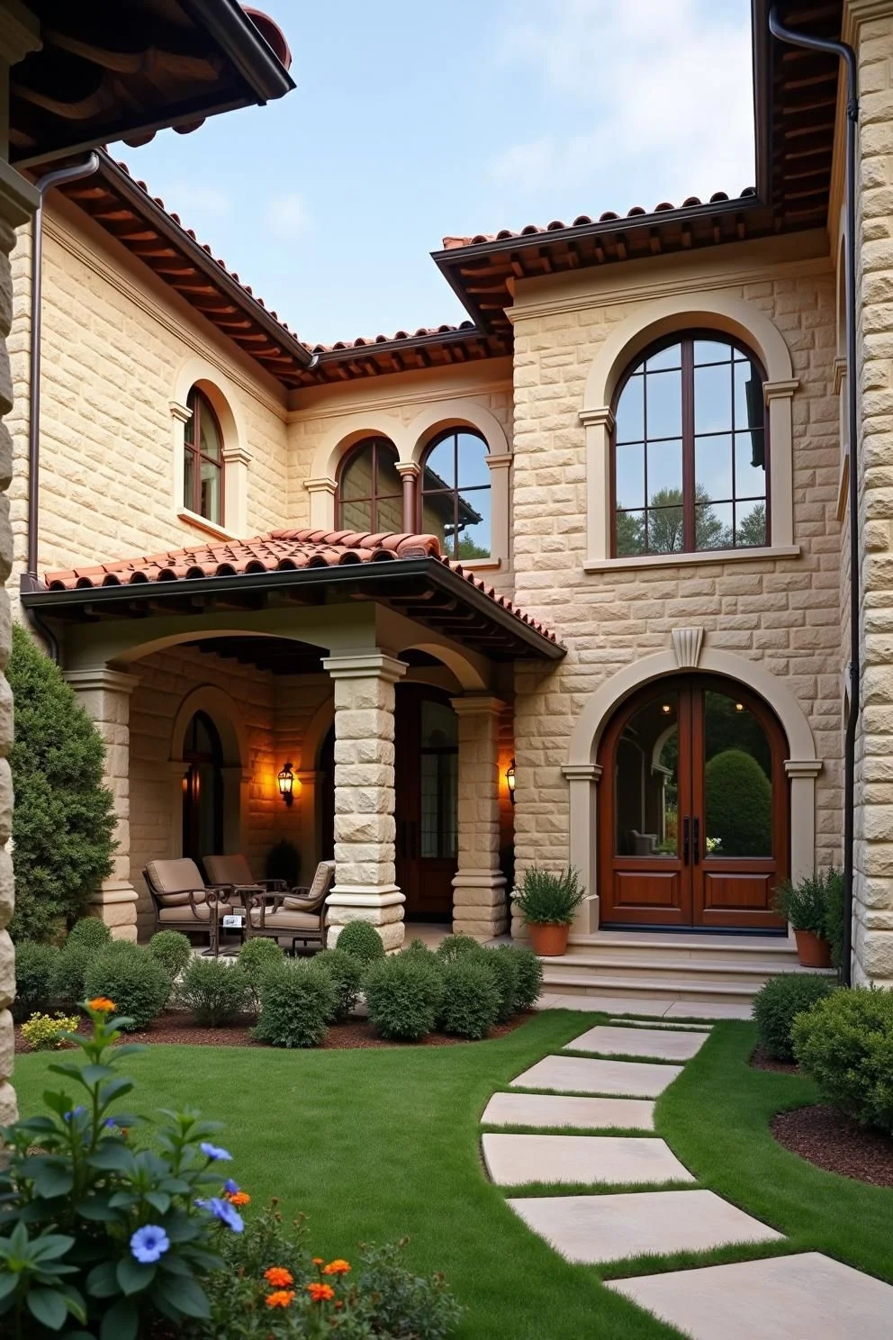 Terracotta-Roofed Villa for Slow Afternoons