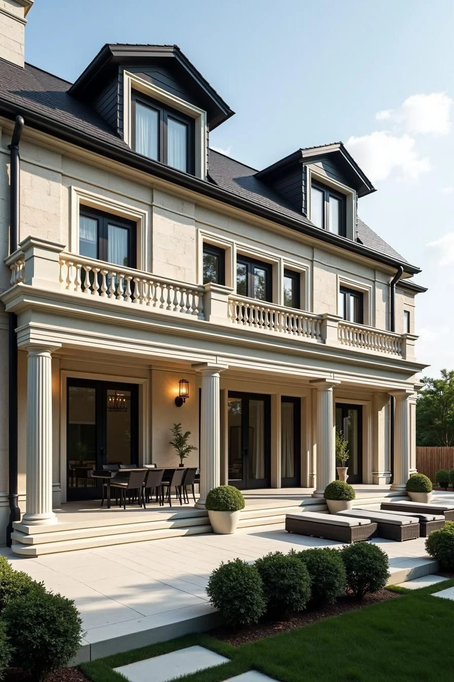 Modern Style Meets Colonial Architecture
