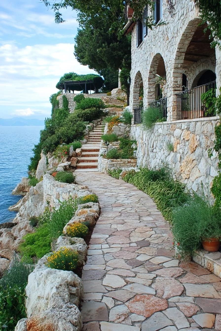 A Seaside Italian Villa with Sweeping Views