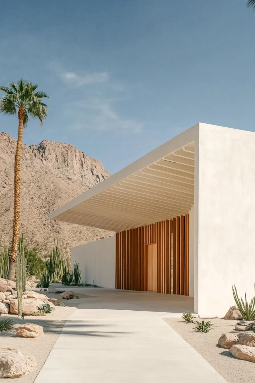 A Sunlit Retreat Built on Geometry