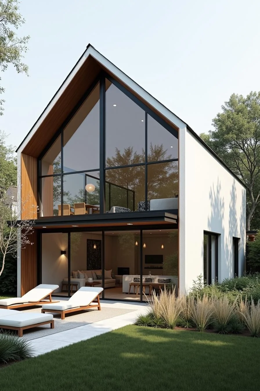 A-Frame House Built Around the View