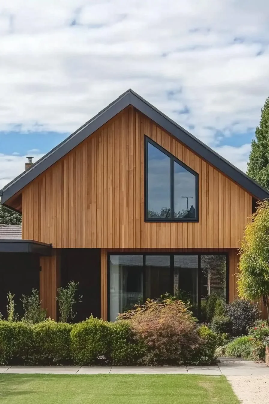 A Standout Timber-Clad House