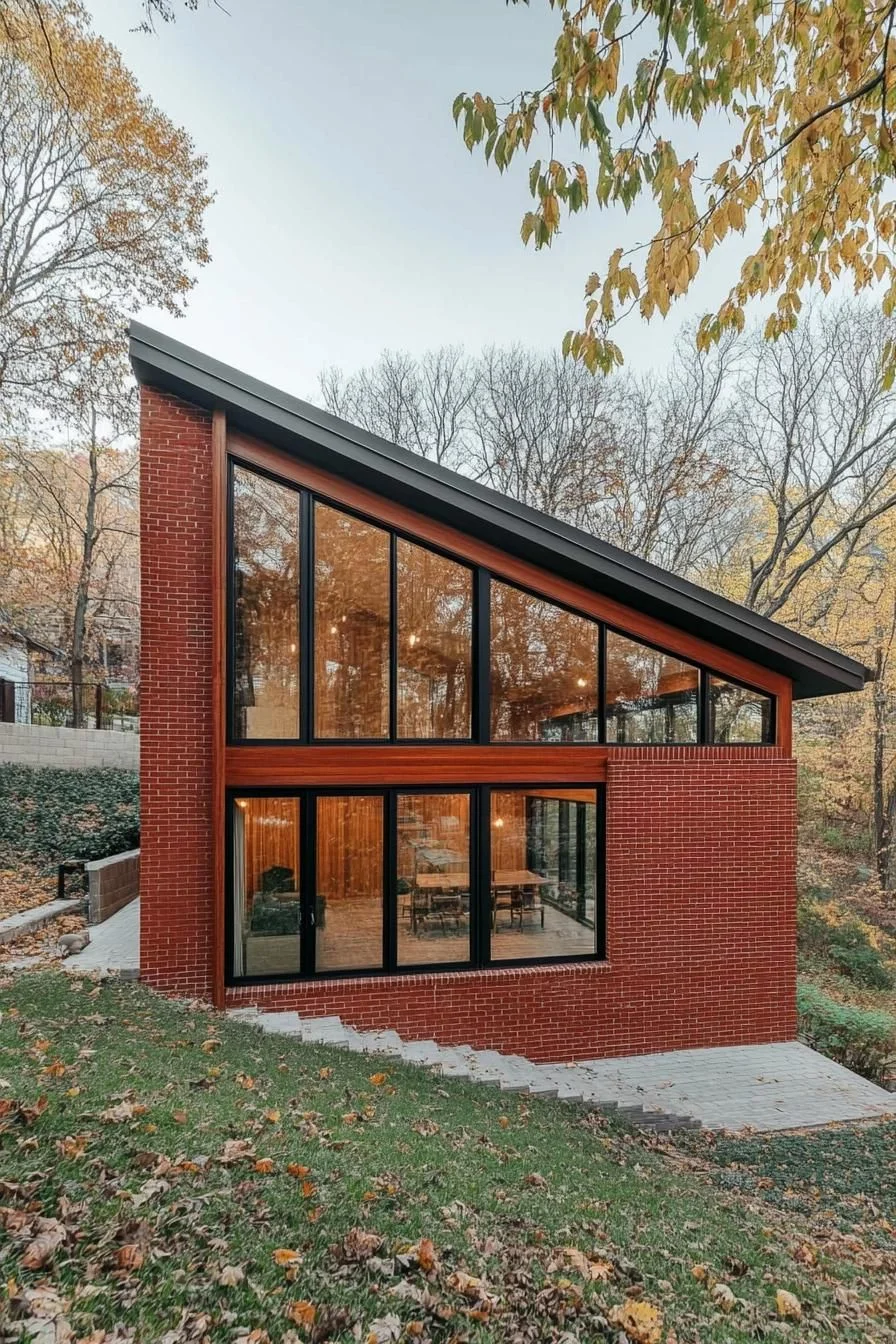 Cozy Cabin-Style Slope House