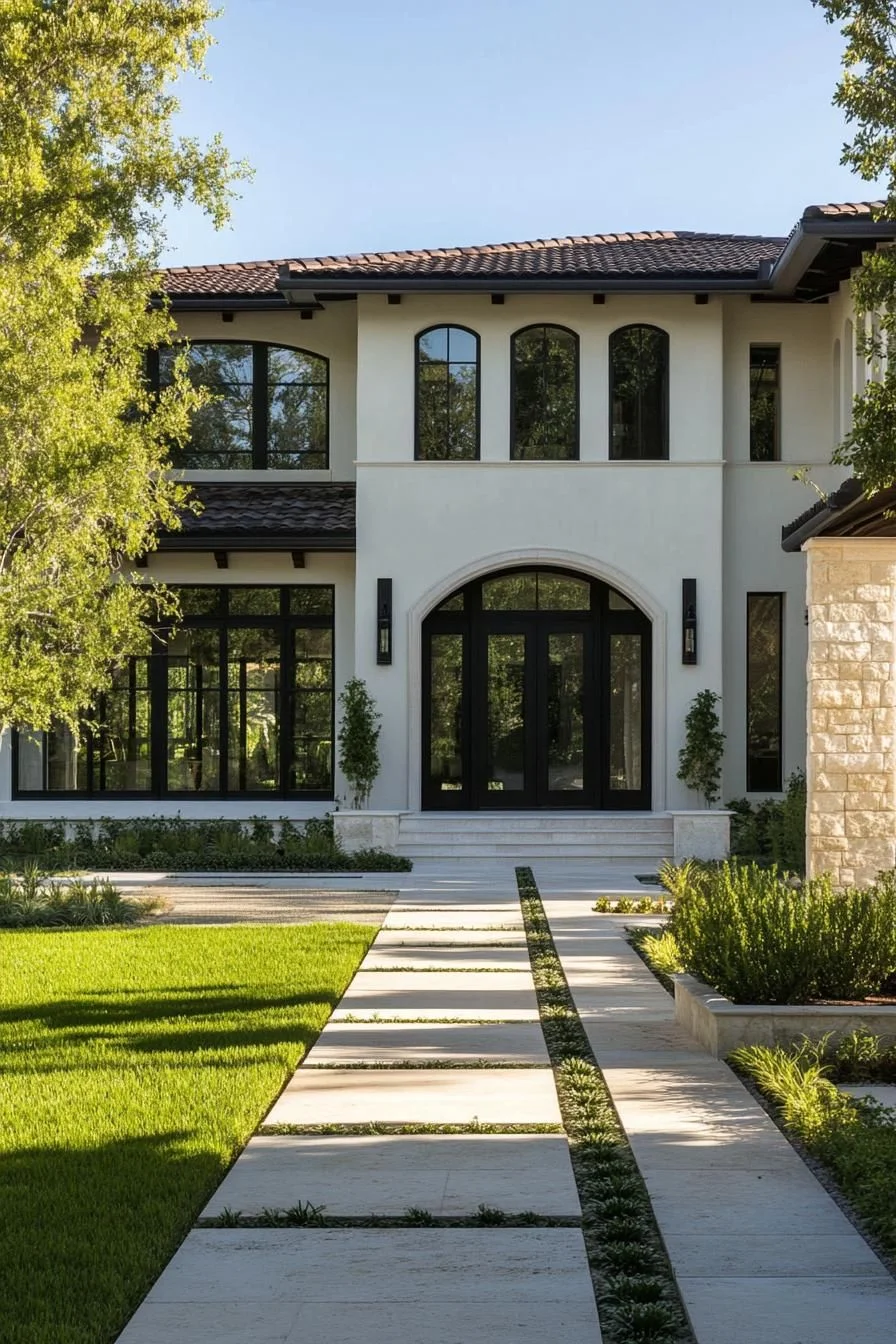 A Villa Wrapped in Lush Greenery