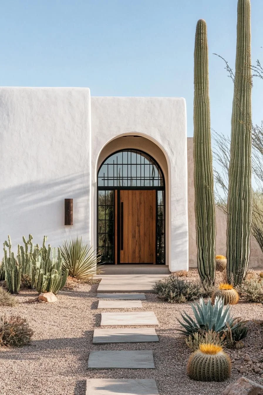 A Bright White Desert Retreat