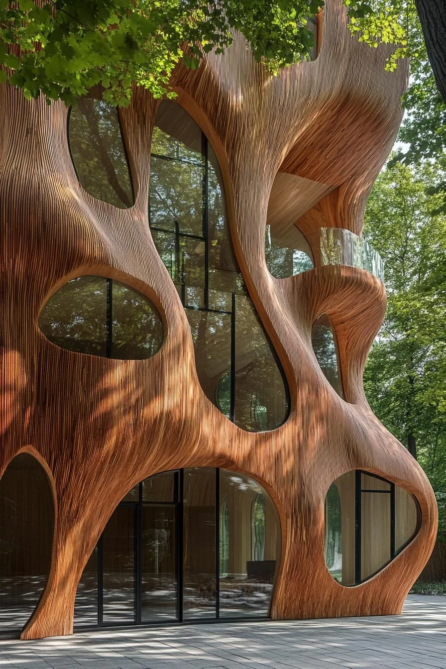 Timber Curves With Playful Character