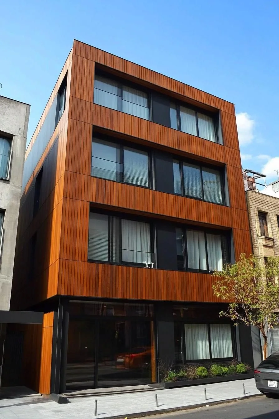 Stylish Serrano Wood Structure