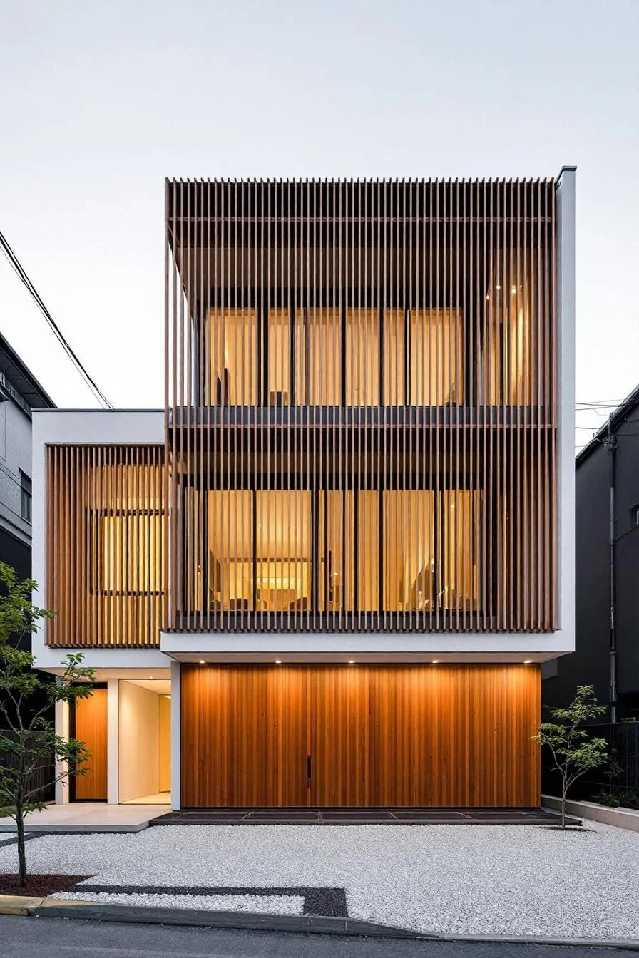 A Graceful Display of Wooden Minimalism