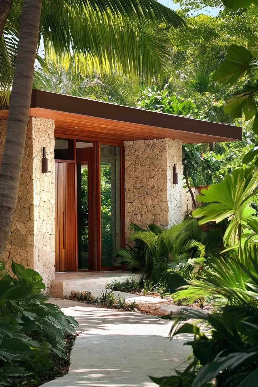 A Stone Jungle Retreat in the Tropics