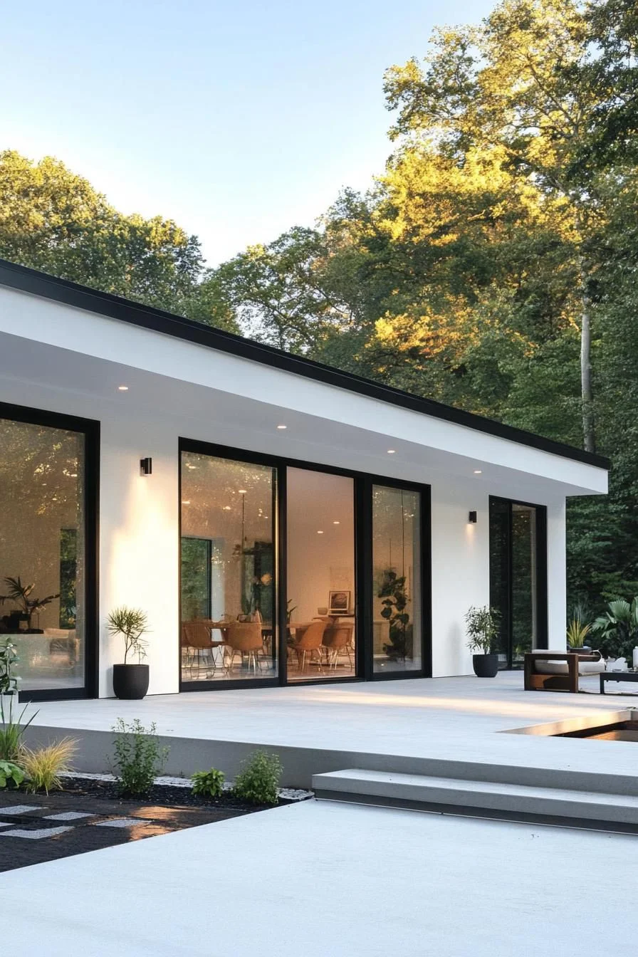 Cozy Nooks in a Contemporary Bungalow