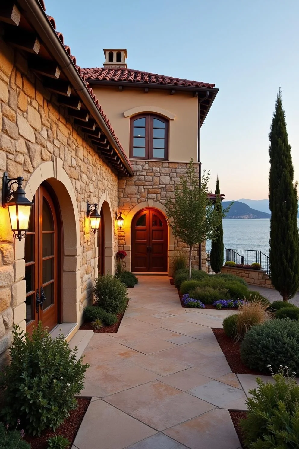 Lakeside Villa With Tuscan Character