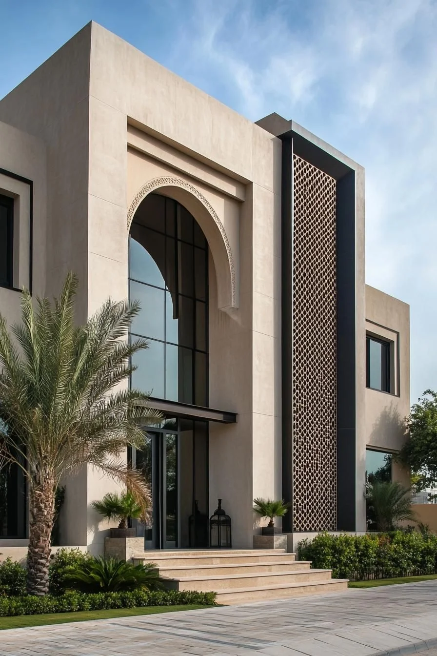 Where Calm Meets Arched Design