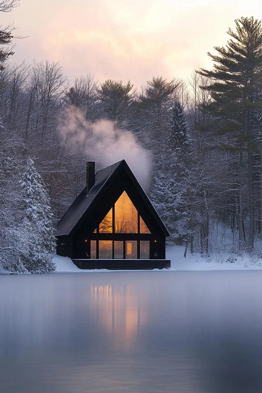 A Warm Cabin Retreat To Escape The Cold