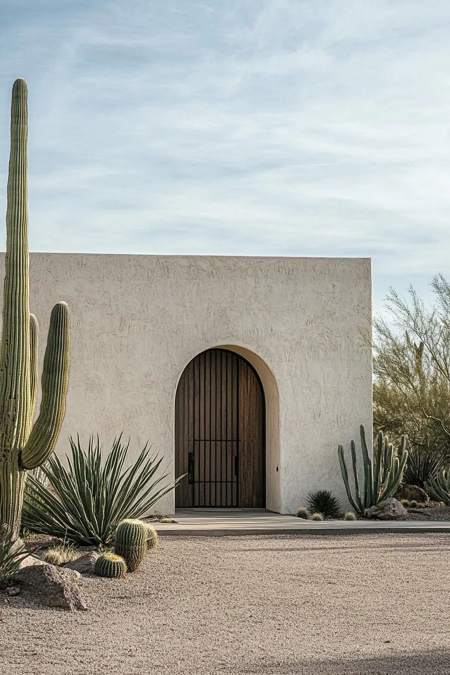 An Arched Doorway in the Desert
