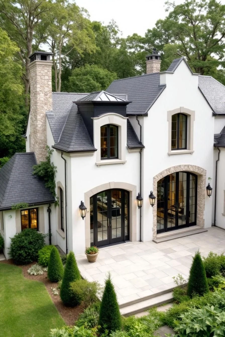 Stone Home With a Modern Touch