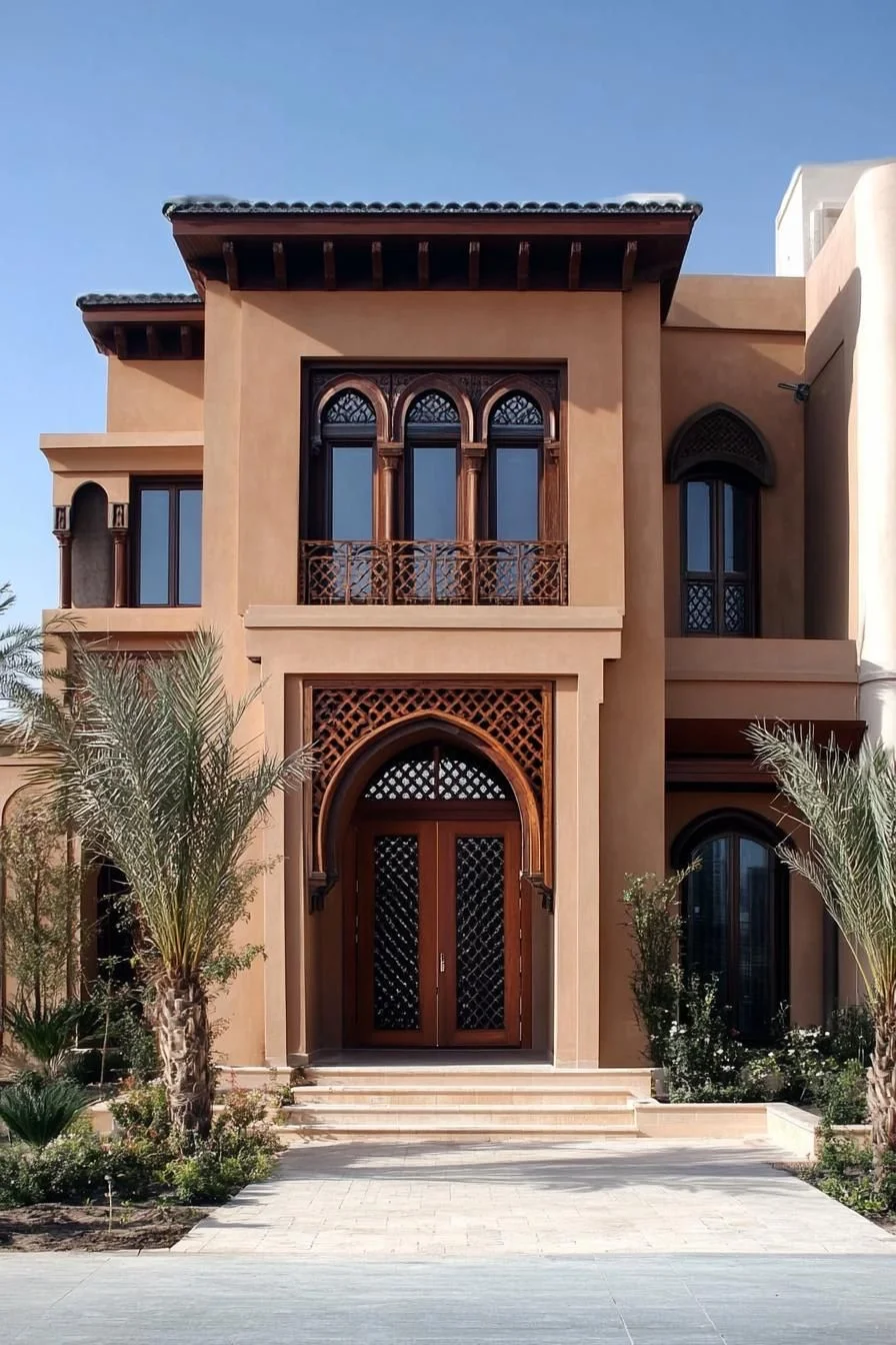 A Desert Entrance Built for Grandeur