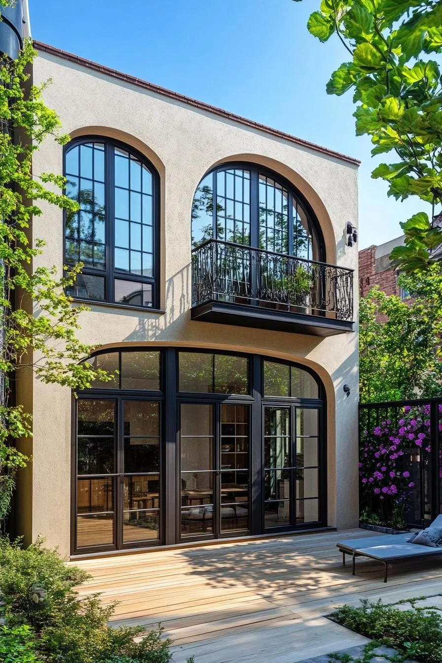 Arched Windows Bring In All The Light