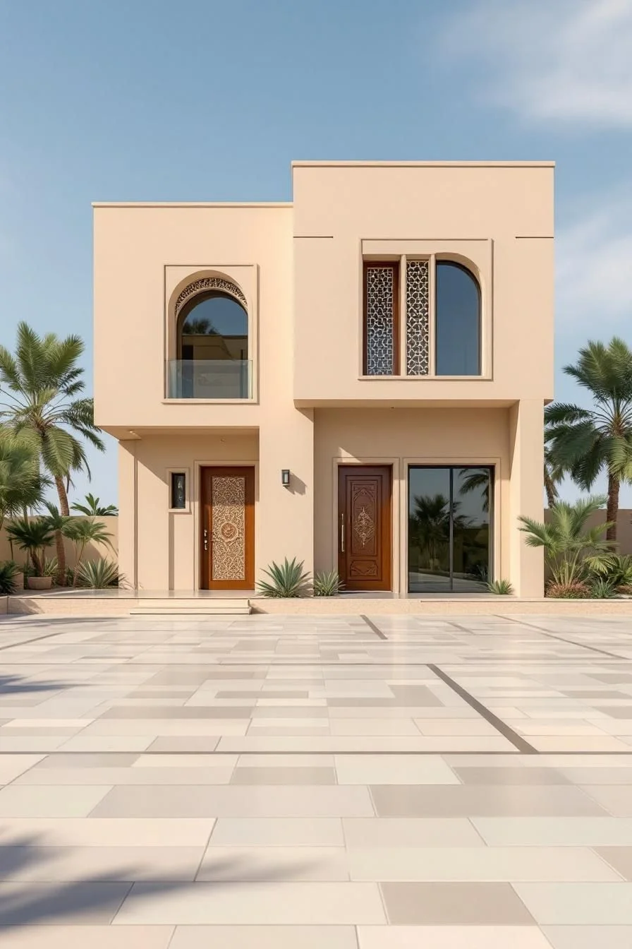 Arches Paired With Desert Tones