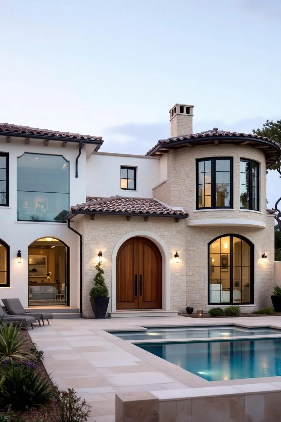 A Mediterranean Villa with Pool Appeal
